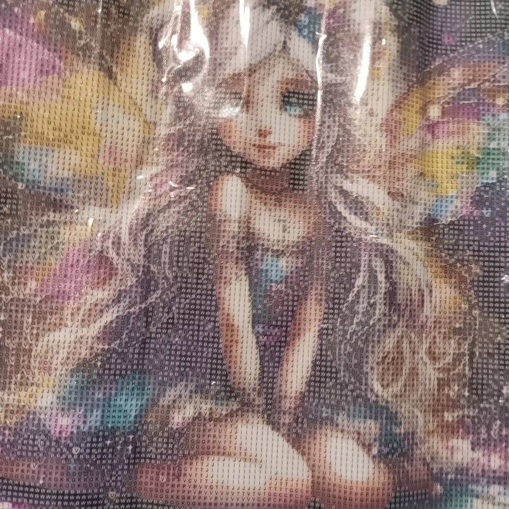 Whimsical Fairy Diamond Paintimg Art Kit 40x40